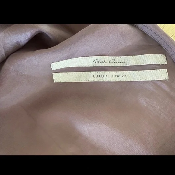 Rick Owens Taco Dress w/bag - Picture 4 of 5